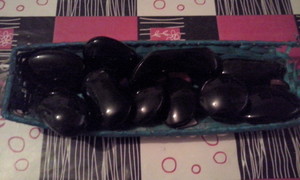 PIEDRAS DE OBSIDIANA PARA MASAJE